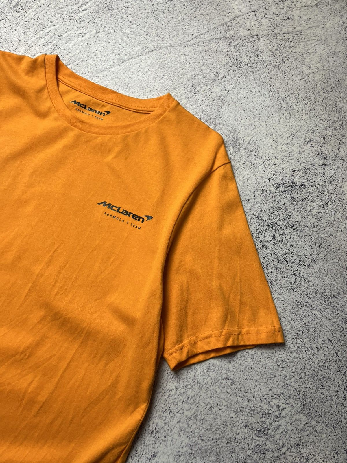 Vintage Mclaren big logo Orange t-shirt tee 90s racing moto rare Size US M / EU 48-50 / 2 - 10 Thumbnail