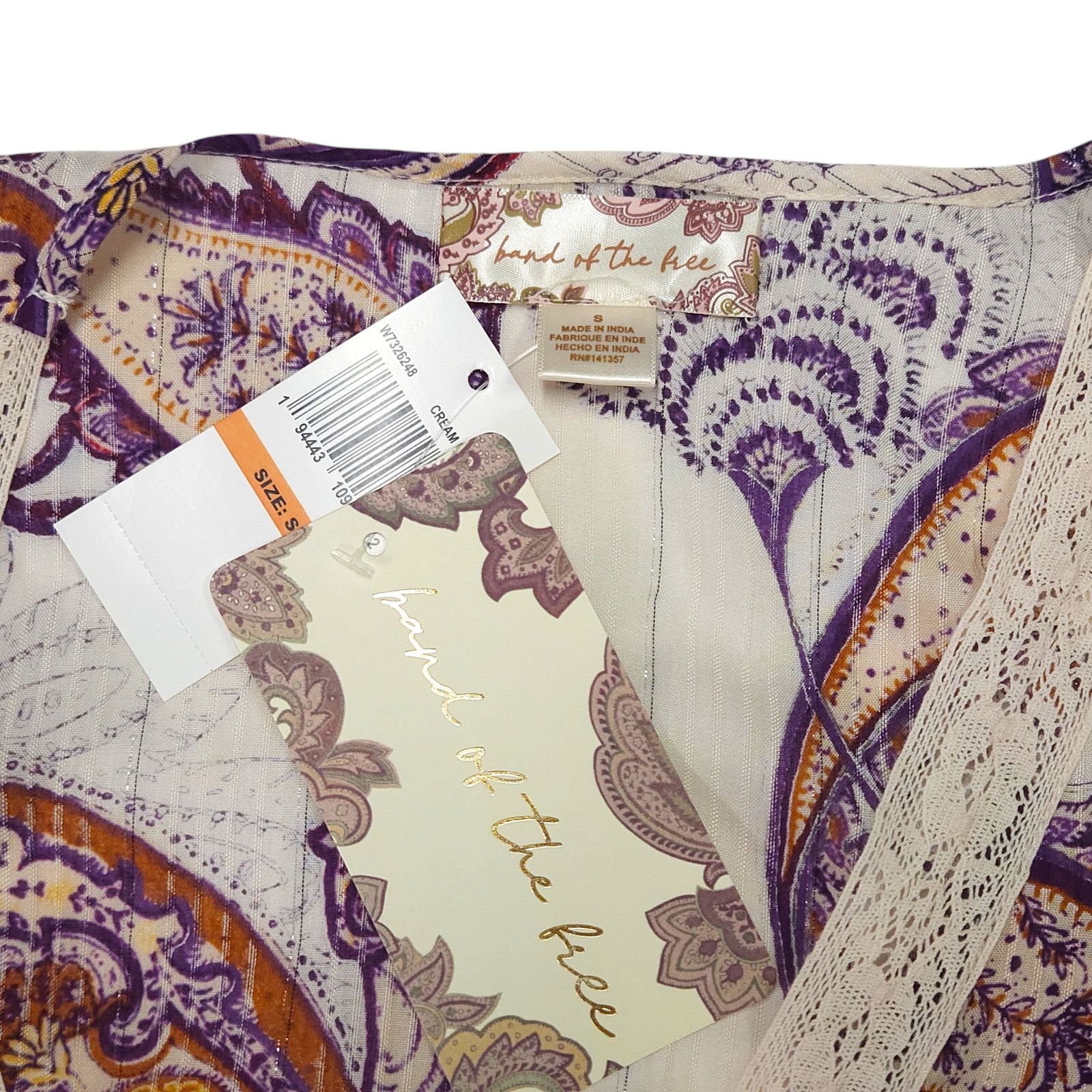 Other NWT B.O.G. Band of the Free Mirabelle Crop Top Sz. S [4-6] Size S / US 4 / IT 40 - 4 Thumbnail