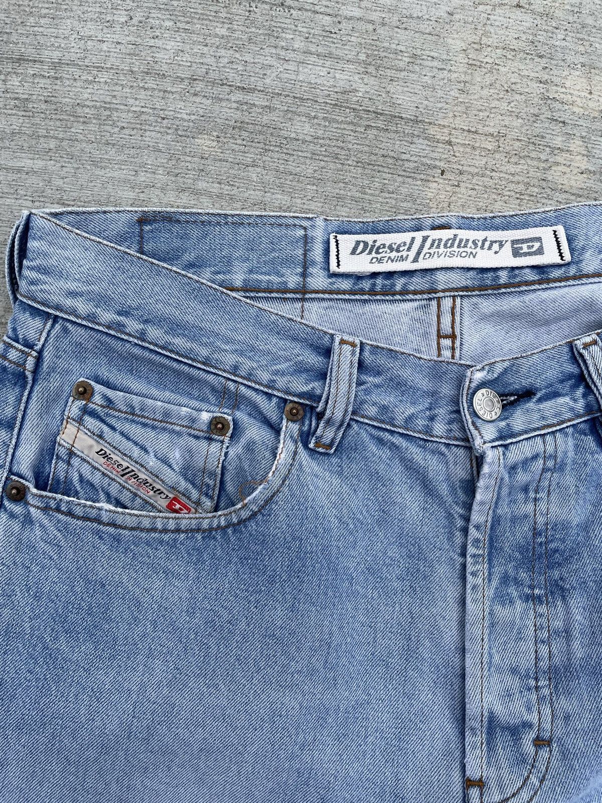 Diesel × Vintage Vintage Diesel jeans stacked jeans Size US 34 / EU 50 - 7 Thumbnail
