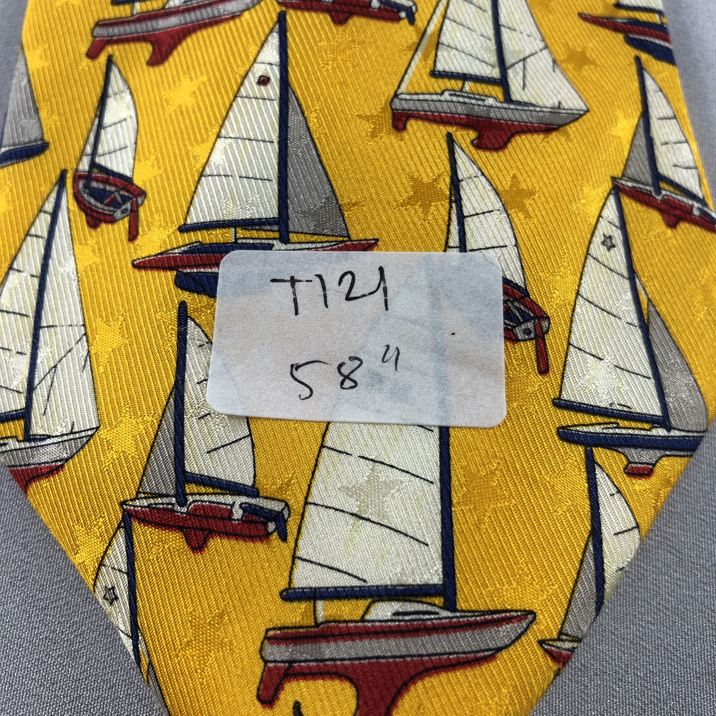 Balenciaga × Vintage Vintage Balenciaga Silk Neck Ties T121 Size ONE SIZE - 5 Thumbnail