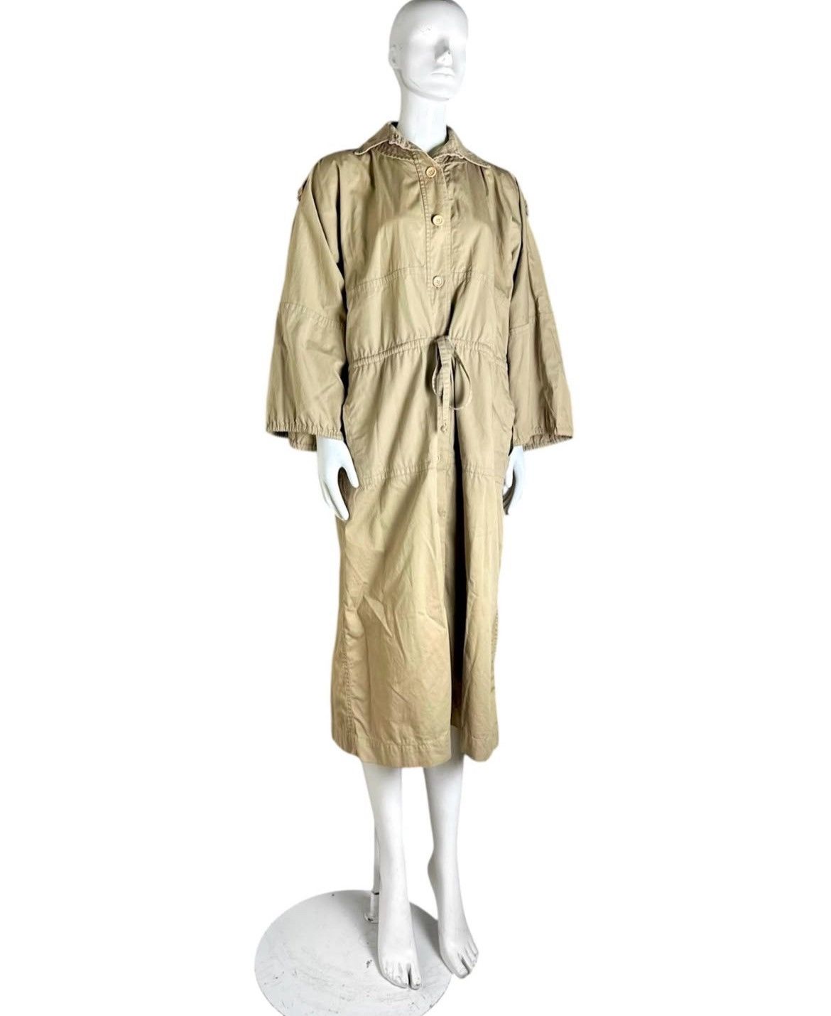 Yves Saint Laurent RARE 1978s YVES SAINT LAURENT RUNWAY Trench Coat Archive Gem Size M / US 6-8 / IT 42-44 - 2 Thumbnail