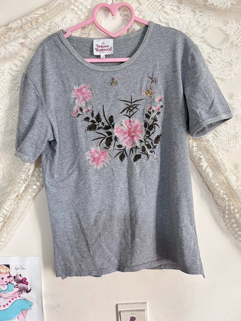 Vivienne Westwood Vivienne Westwood Mid-century floral embroidered short-sle Size L / US 10 / IT 46 - 5 Thumbnail