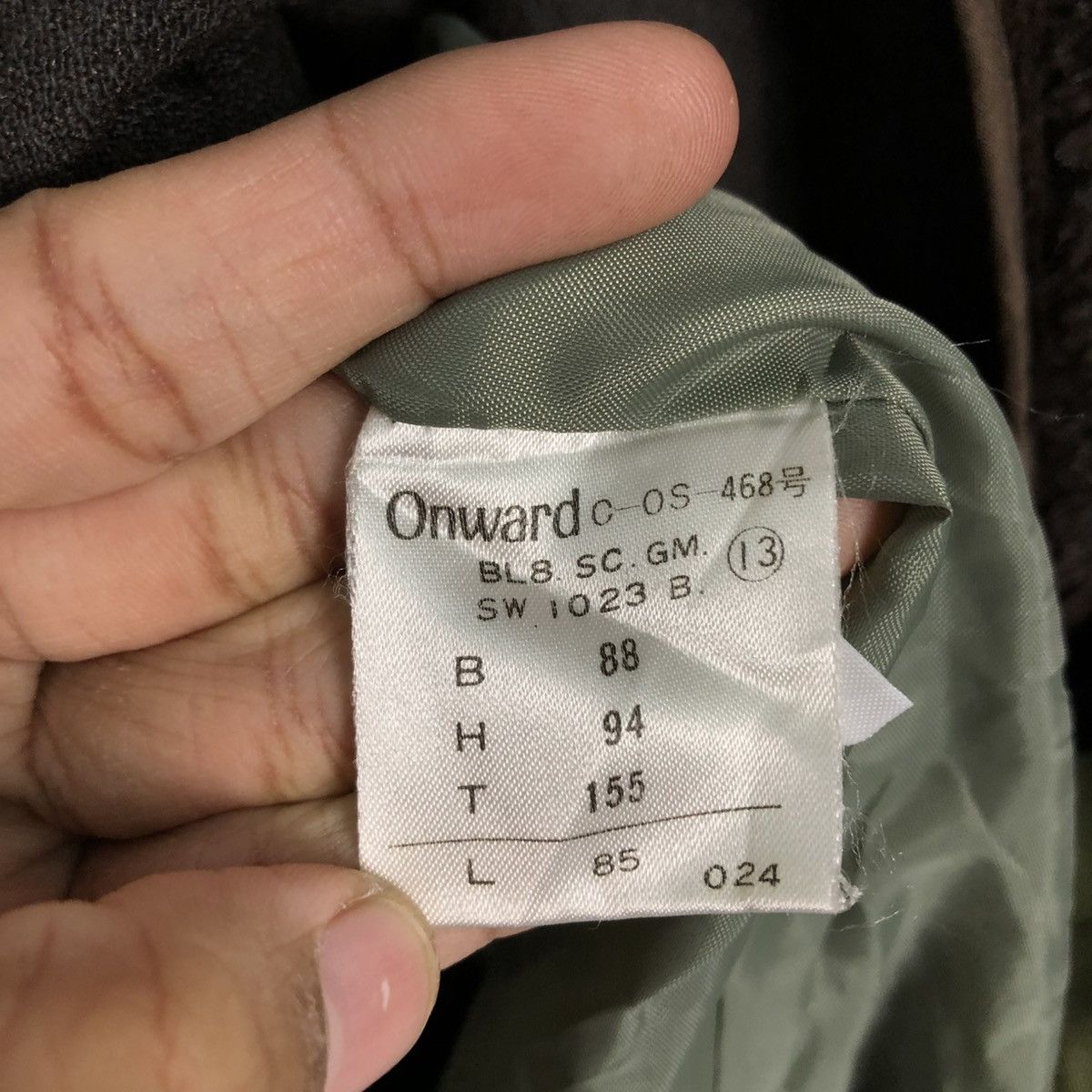 Japanese Brand 🔥RICH GREEN LONG JACKET JANE MORE MINK FUR BLANKET Size US M / EU 48-50 / 2 - 22 Thumbnail