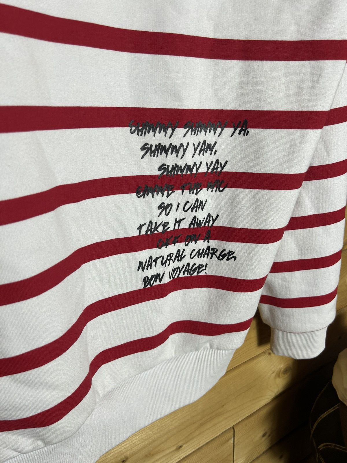 Snipes Snipes Wu Tang striped sweatshirt Size US S / EU 44-46 / 1 - 9 Thumbnail
