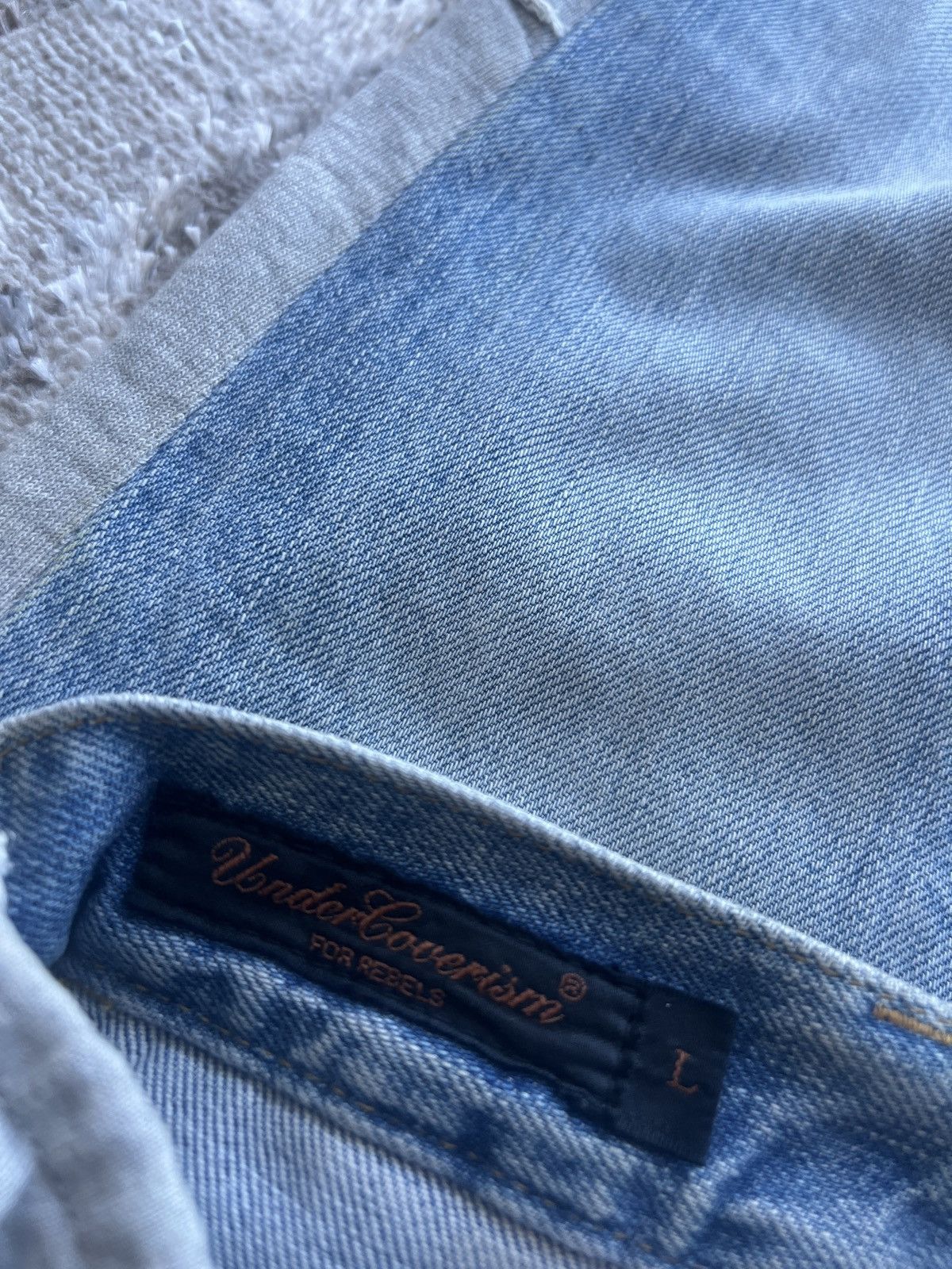 Undercover AW03 Undercover Paperdoll Hybrid Denim Size US 31 - 5 Thumbnail