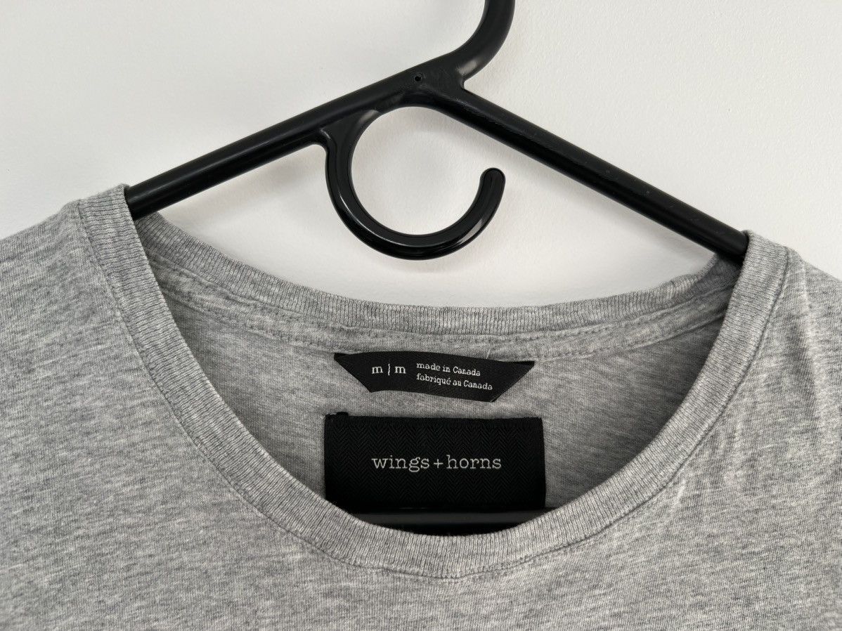 Wings + Horns Slim Fit Long Sleeve T-Shirt Size US M / EU 48-50 / 2 - 3 Thumbnail