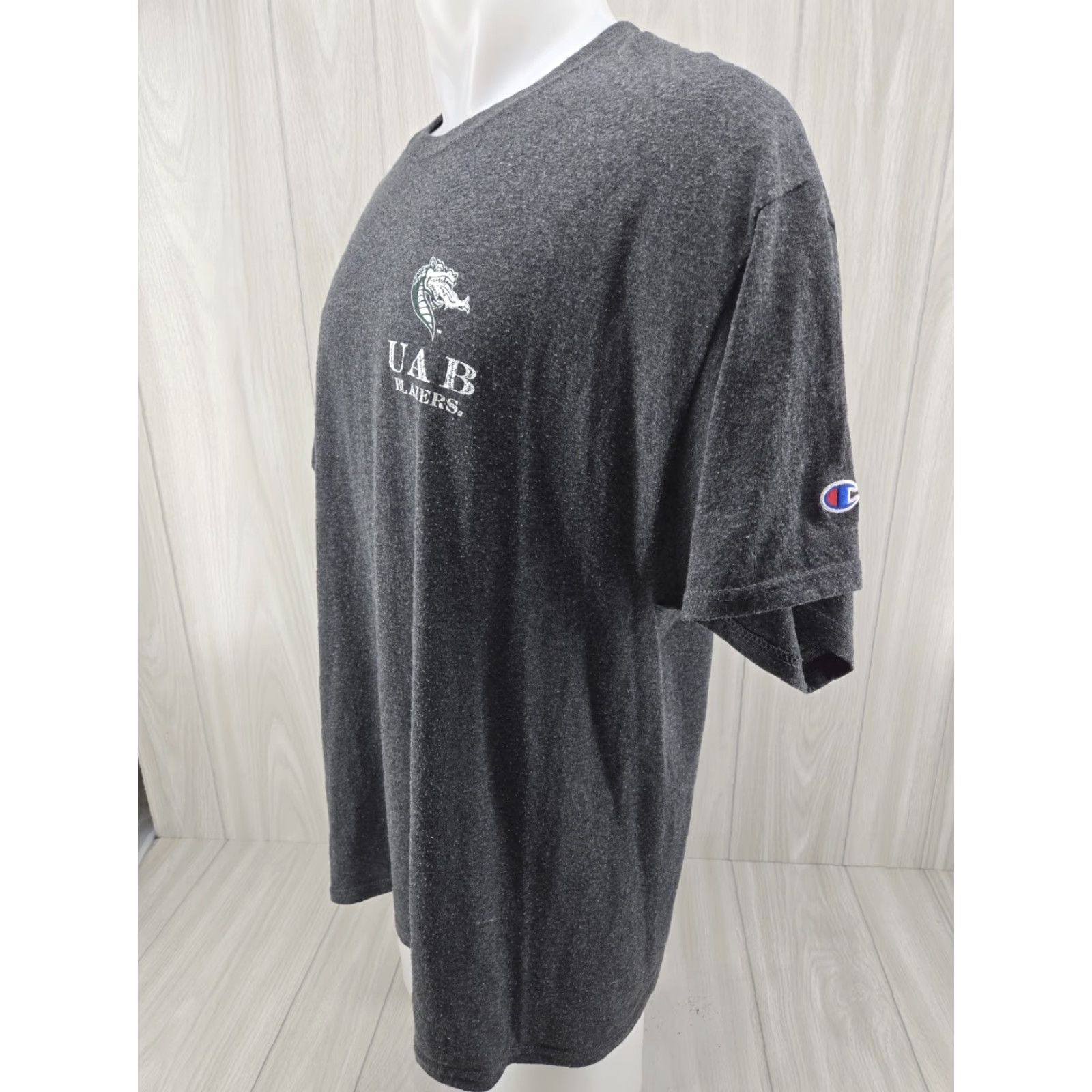 Champion VINTAGE UAB Blazers Champion T Shirt Mens XL Gray Double Sided Size US XL / EU 56 / 4 - 3 Thumbnail