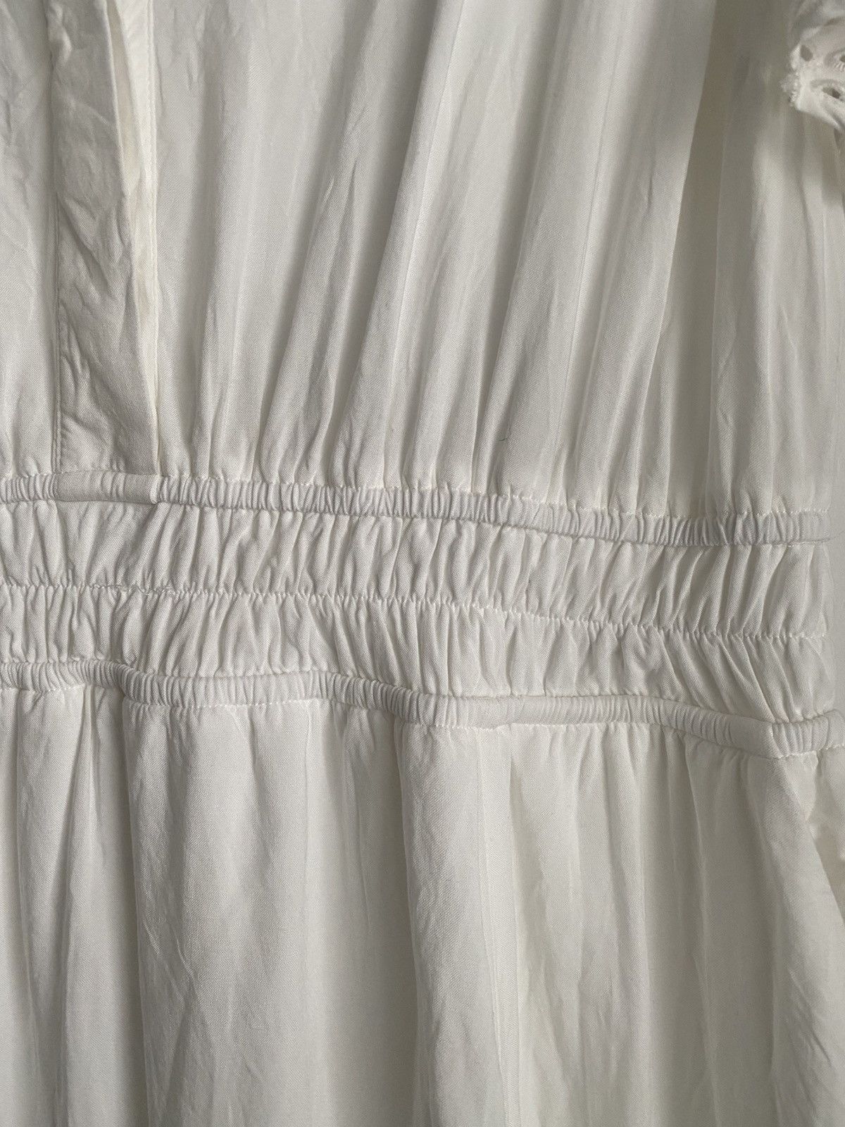 Torrid Torrid Sz 1 White Maxi Challis Pockets Dress Pre-Owned Size XXL / US 16-18 / IT 52-54 - 7 Thumbnail