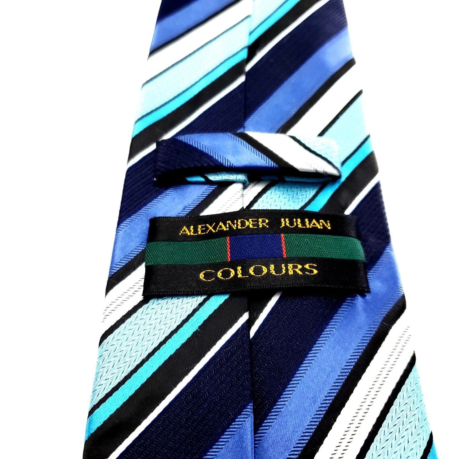 Alexander Julian Alexander Julian Colours Multi Colored Polyester Tie Woven S Size ONE SIZE - 4 Thumbnail