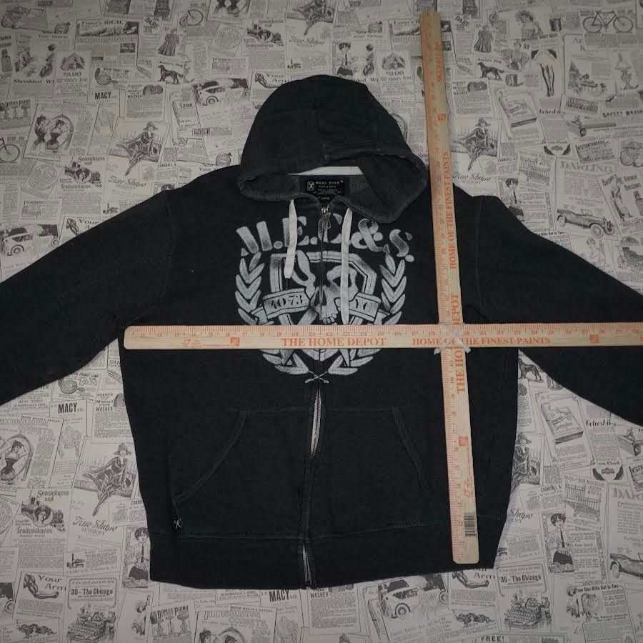 Marc Ecko L - Vintage / Y2K 2000's Marc Ecko Y2K Grungle Style Hoodie Size US L / EU 52-54 / 3 - 4 Thumbnail