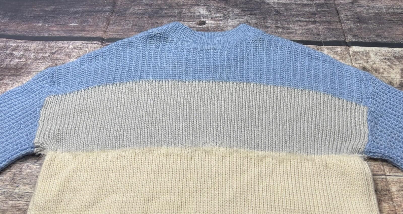 Anthropologie Anthropologie Lush Sweater Women's M Fringe Chunky Knit Wool Size M / US 6-8 / IT 42-44 - 6 Thumbnail
