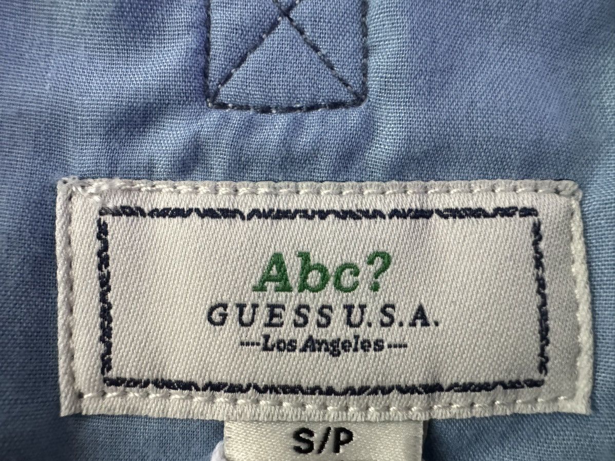 Advisory Board Crystals × Guess ABC Painted Blue Denim Jacket ABCd. Artist Recluse Jean Size US S / EU 44-46 / 1 - 7 Thumbnail
