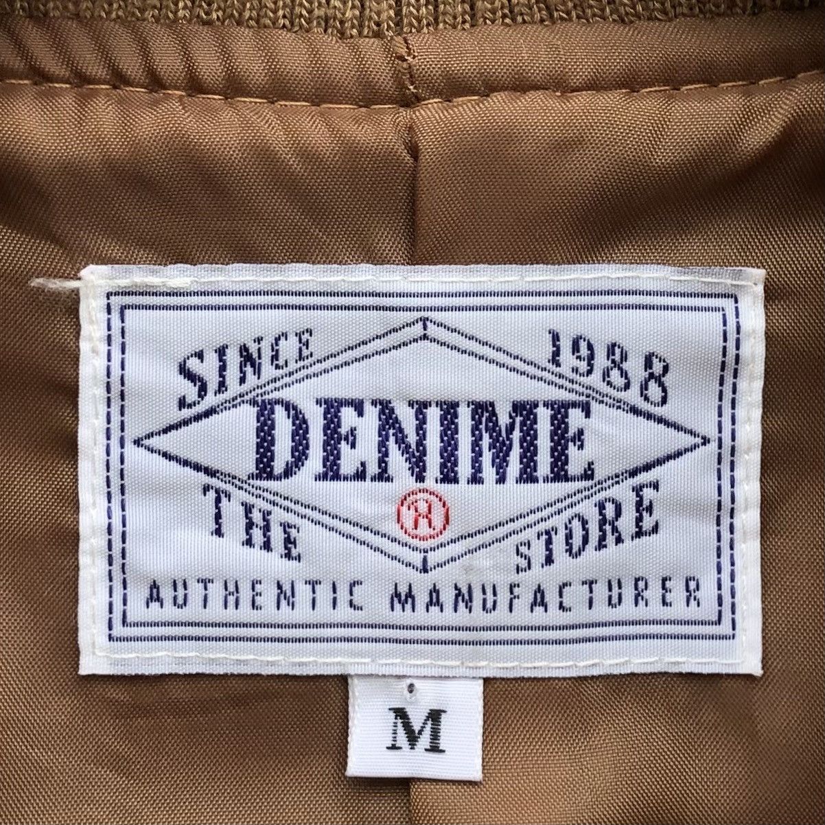 Denime DENIME Men’s Suede Ma-1 Bomber Jacket Size US M / EU 48-50 / 2 - 18 Thumbnail