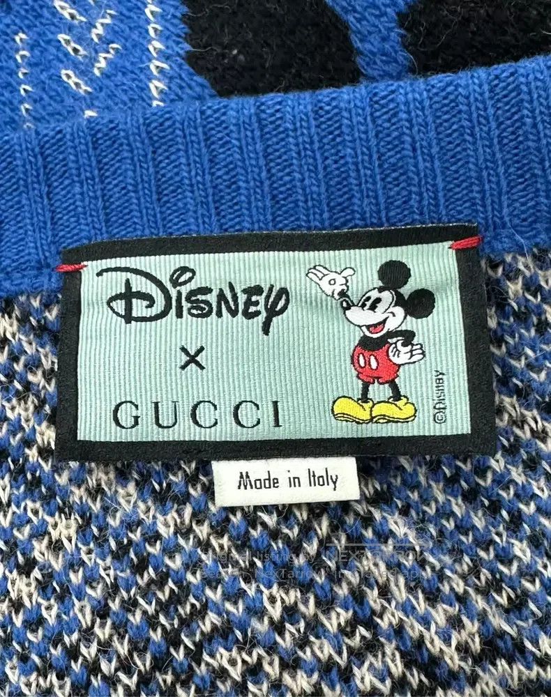 Gucci Gucci Disney Mickey co-branded full-print knitted cardigan Size L / US 10 / IT 46 - 3 Thumbnail