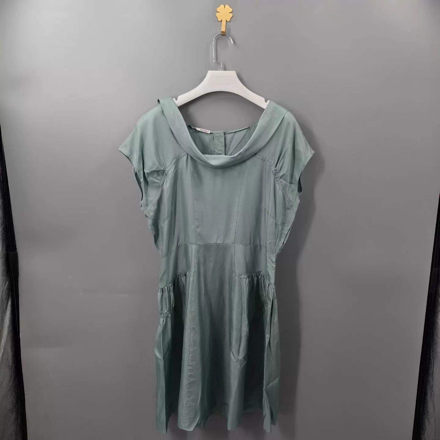 Miu Miu MIU MIU silk dress 38 99 Size XS / US 0-2 / IT 36-38 - 1 Thumbnail