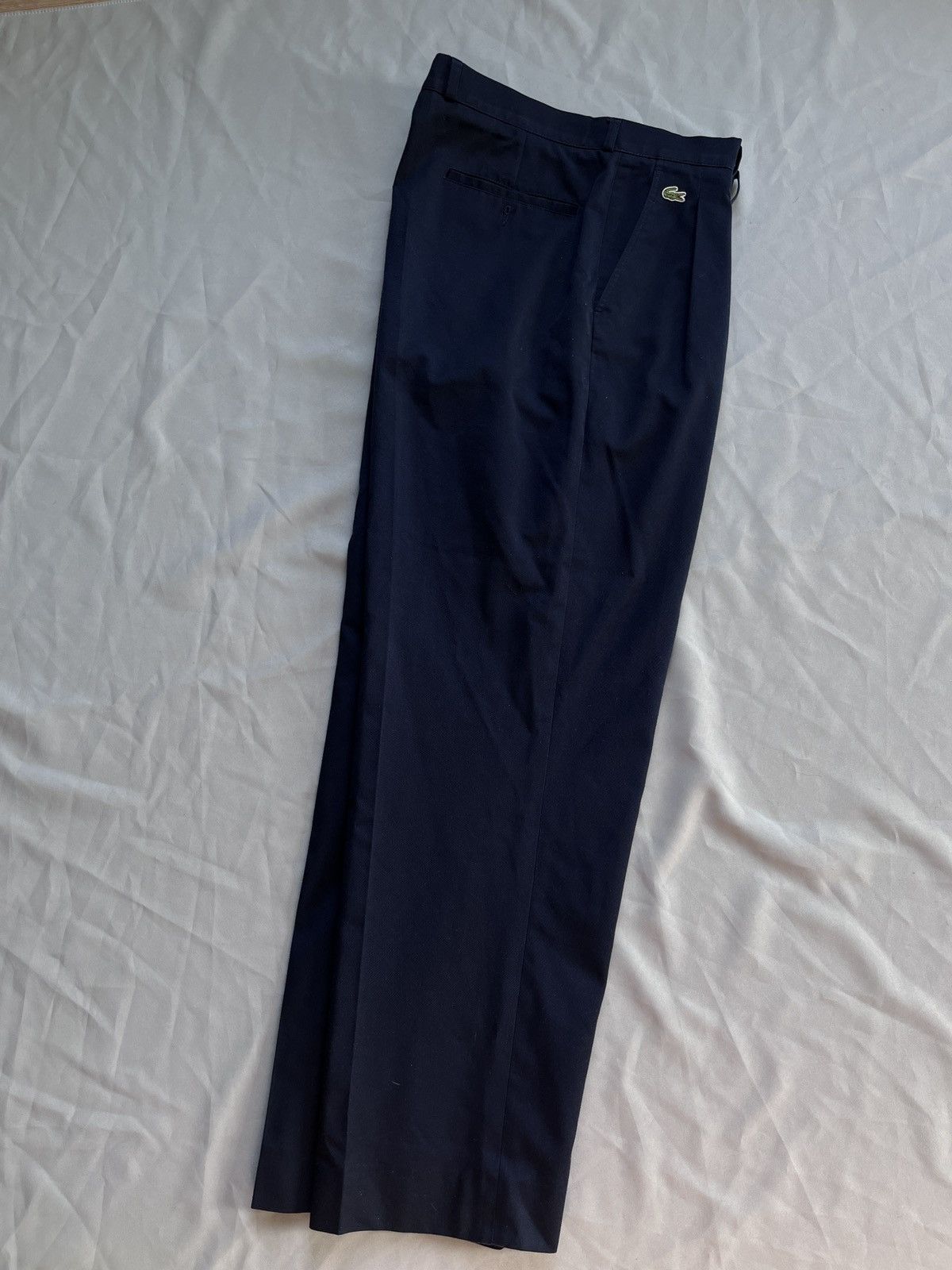 Lacoste Lacoste Chemise Blue Navy Vintage Classic Pants Size US 34 / EU 50 - 10 Thumbnail