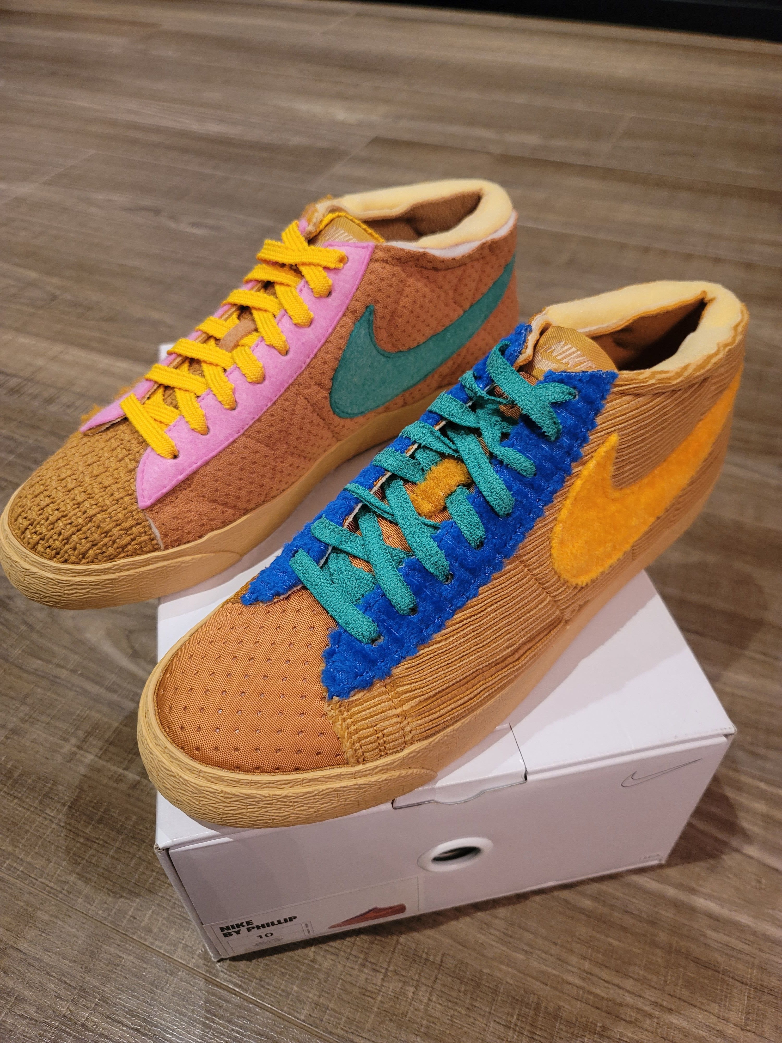 Nike Blazer Sponge CPFM Cactus plant flea market Hi Top Sneakers