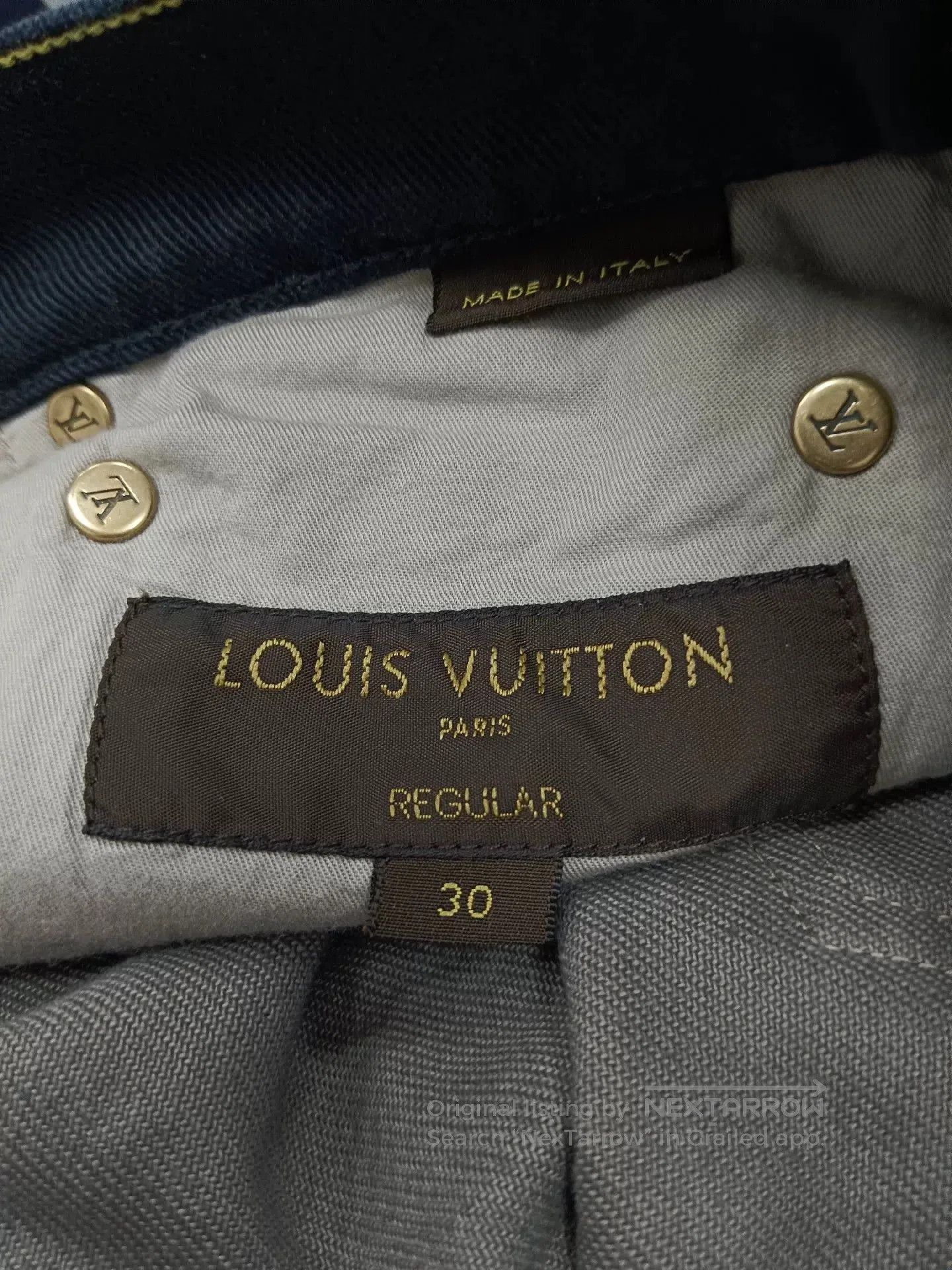 Louis Vuitton louis vuitton blue denim pants size 30. Size US 30 / EU 46 - 3 Thumbnail