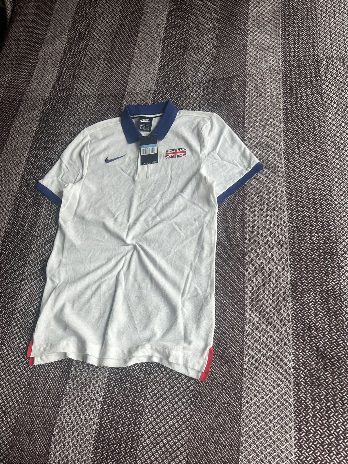 Nike Nike Great Britain Polo T-shirt New With Tags Streetwear M Size US M / EU 48-50 / 2 - 2 Thumbnail