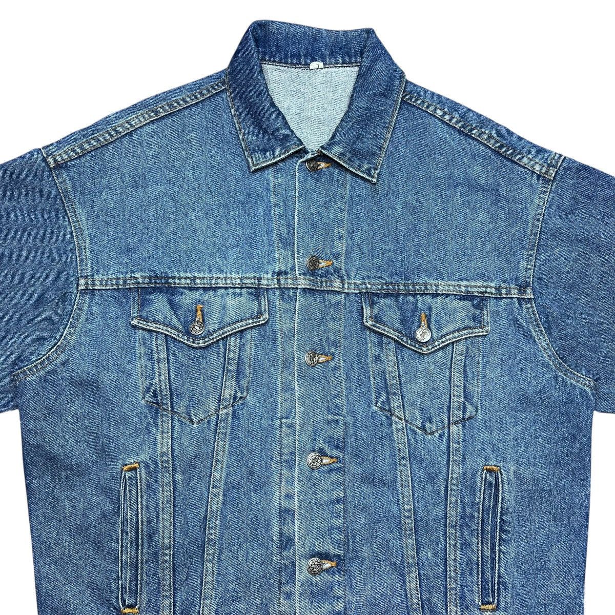 Other Vintage Paramount Communications Company Movie Denim Jacket Size US L / EU 52-54 / 3 - 9 Thumbnail
