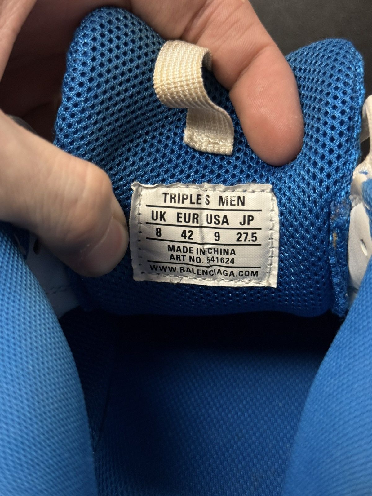 Balenciaga Balenciaga Triple S Sneakers Size 42EU/9US Clean Condition 🧼 Size US 9 / EU 42 - 13 Thumbnail