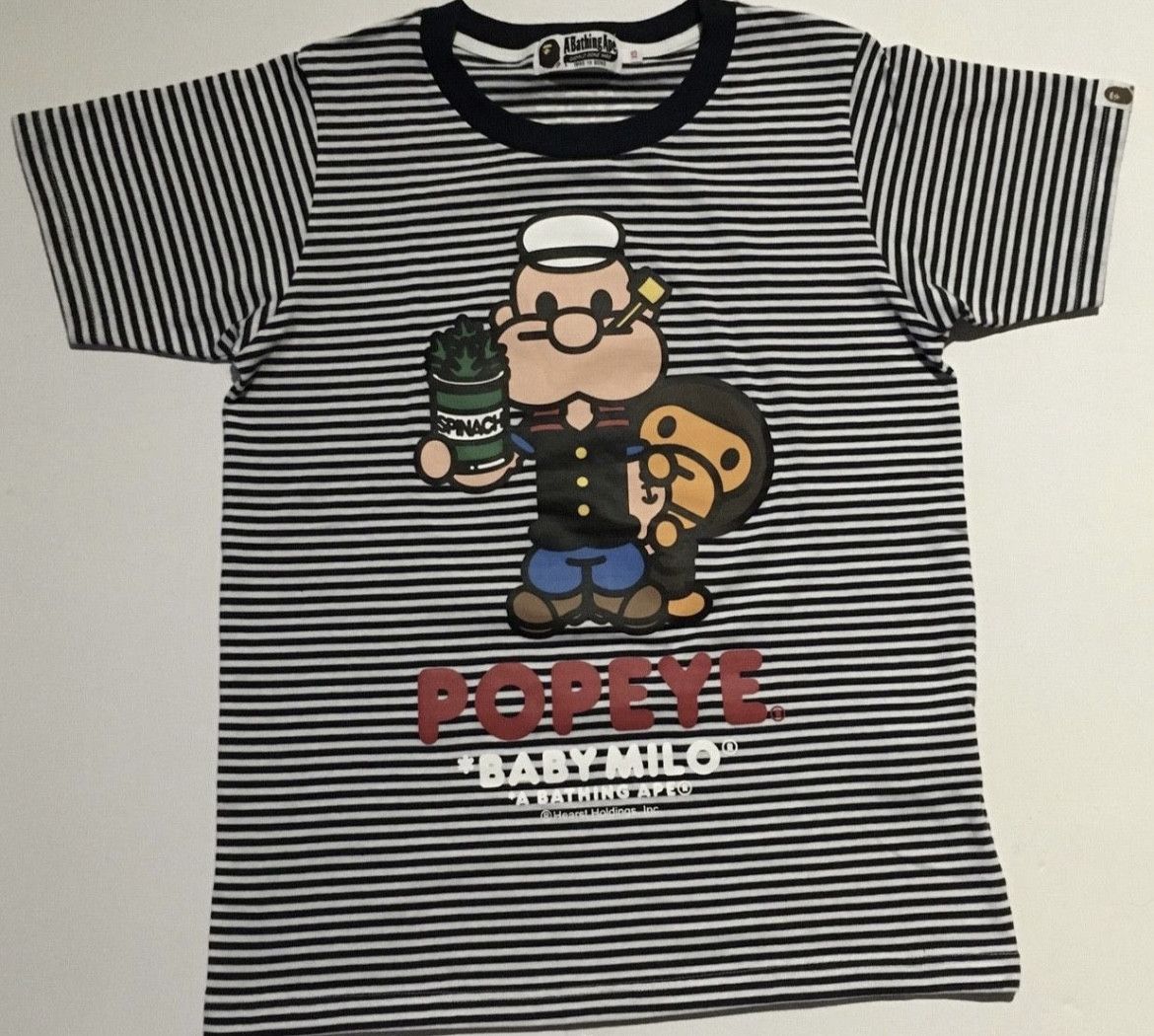 Bape Bape x Popeye Tee Size S / US 4 / IT 40 - 1 Thumbnail
