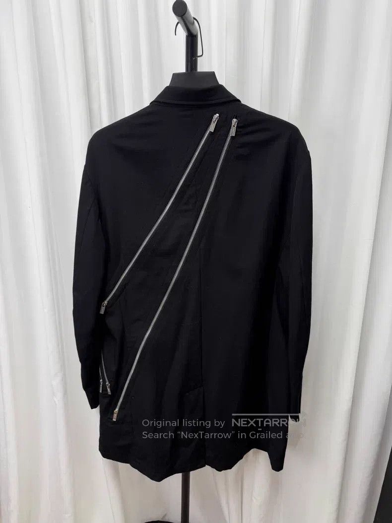Yohji Yamamoto YOHJI YAMAMOTO Zippered wool suit Size US L / EU 52-54 / 3 - 4 Thumbnail