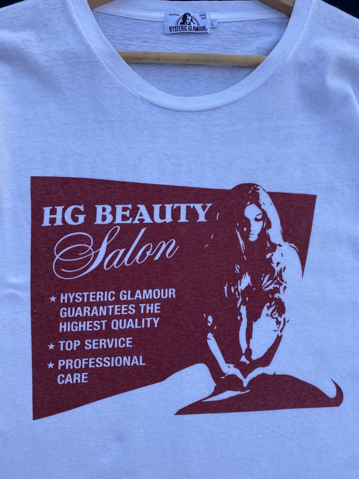 Hysteric Glamour Rare Hysteric Glamour Beauty Salon Tshirt Size US M / EU 48-50 / 2 - 8 Thumbnail