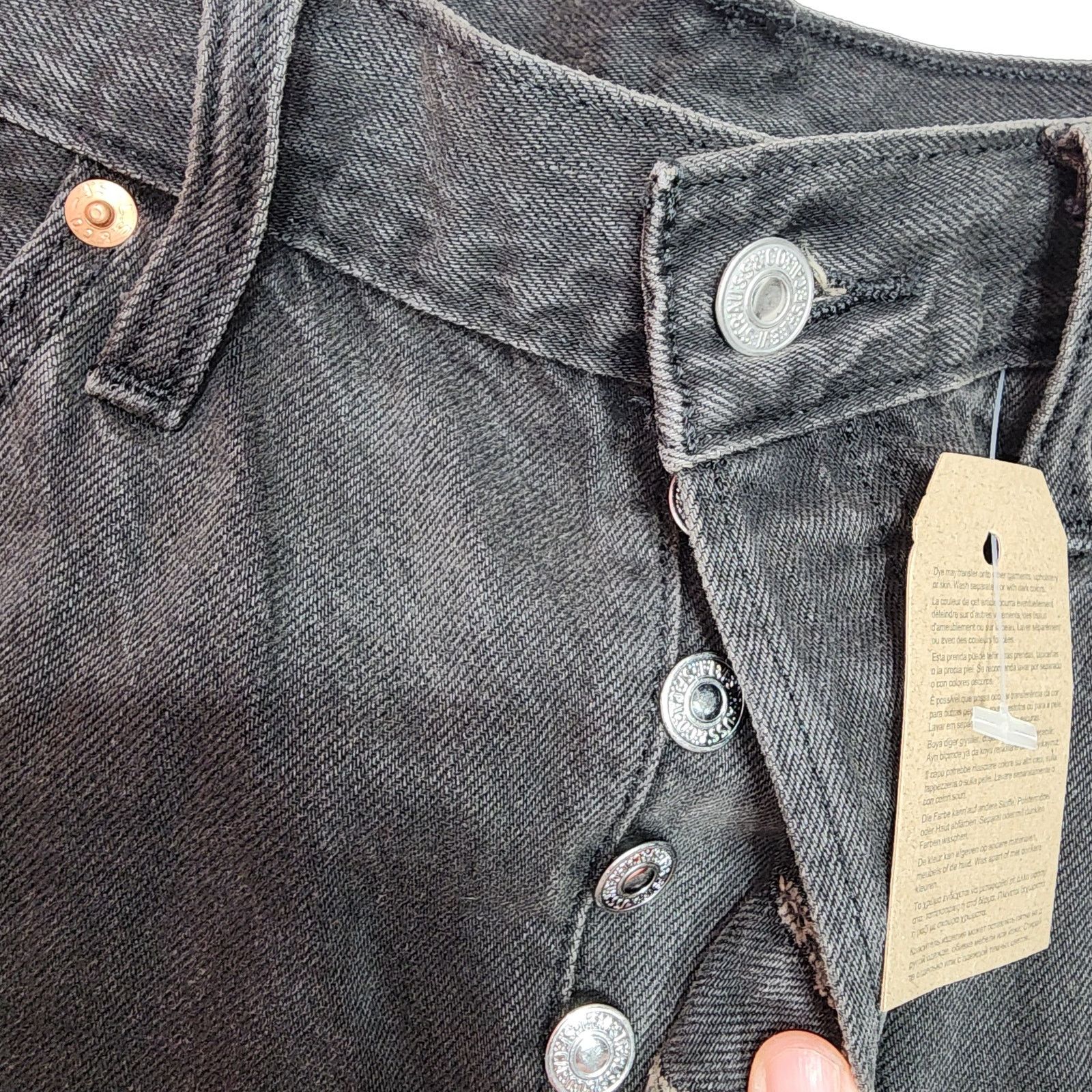 Levi's Levi's women's shorts 501 button fly W31'' Size 31" - 5 Thumbnail