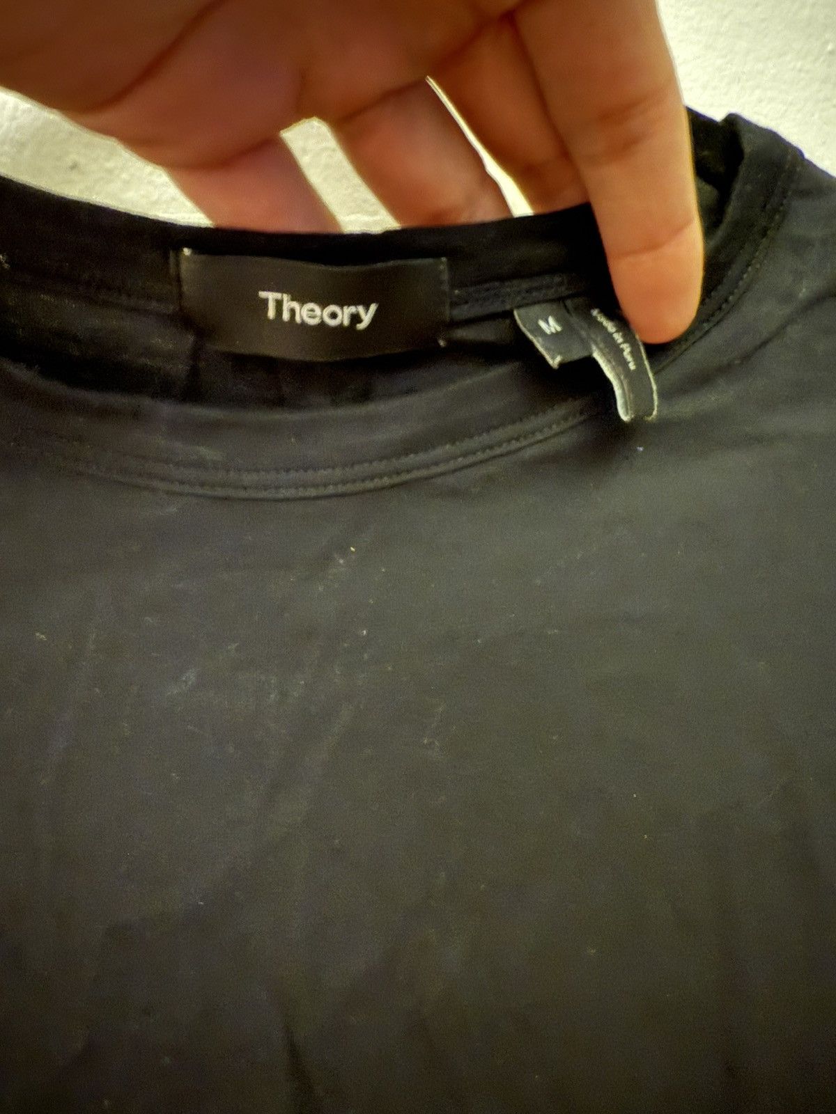 Theory Black Theory Long Sleeve T Size US M / EU 48-50 / 2 - 2 Thumbnail