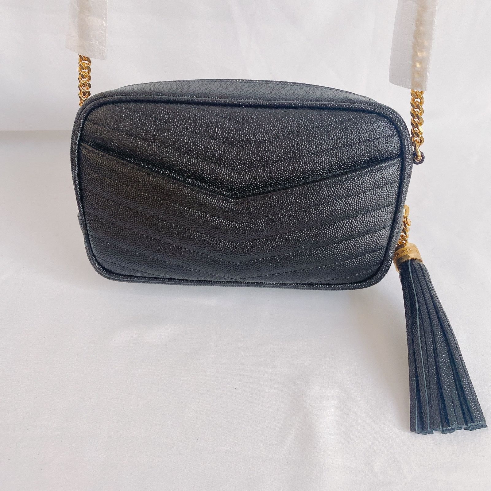 Saint Laurent Paris Saint Laurent Lou Camera Mini Quilted Bag Size ONE SIZE - 9 Thumbnail