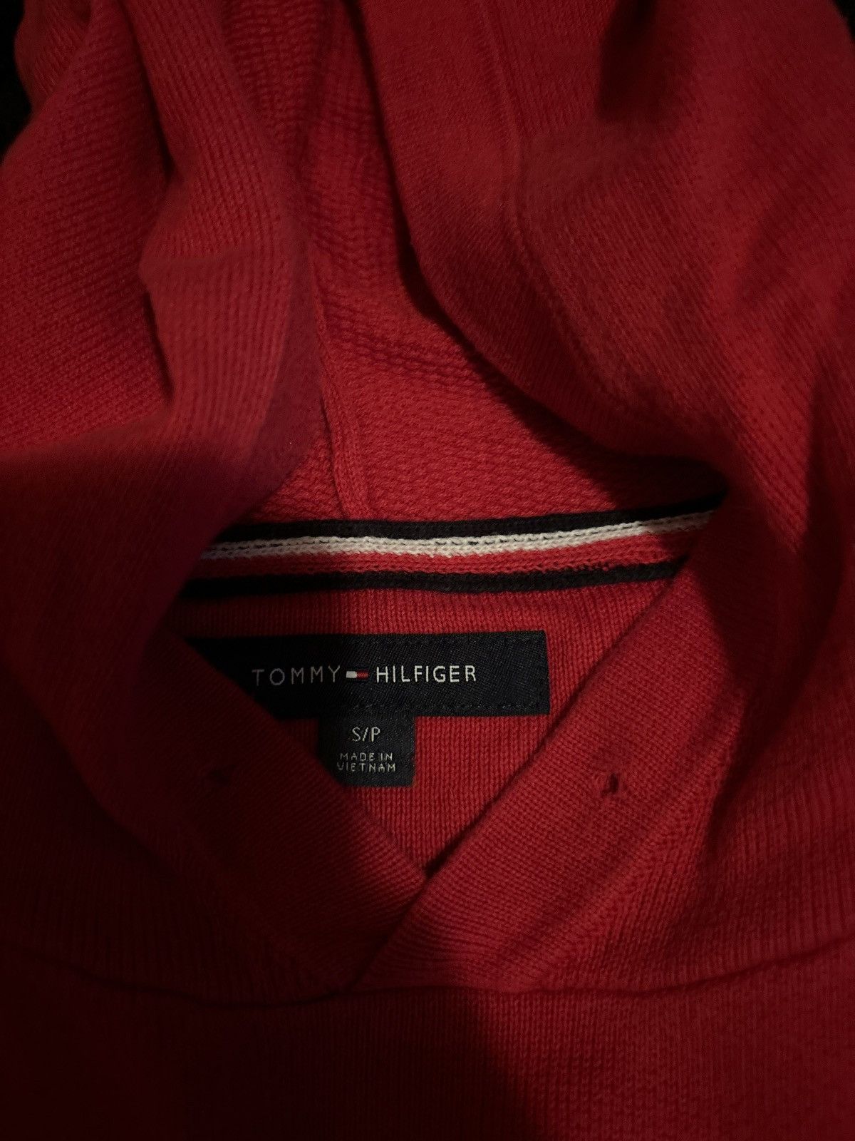 Tommy Hilfiger Red knitwear hoodie Tommy hilifiger Size US S / EU 44-46 / 1 - 2 Thumbnail