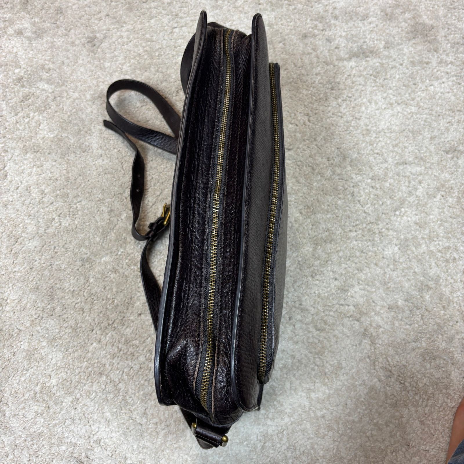 Louis Vuitton Louis Vuitton Taiga Brown Leather Messenger Shoulder Bag Size ONE SIZE - 11 Thumbnail