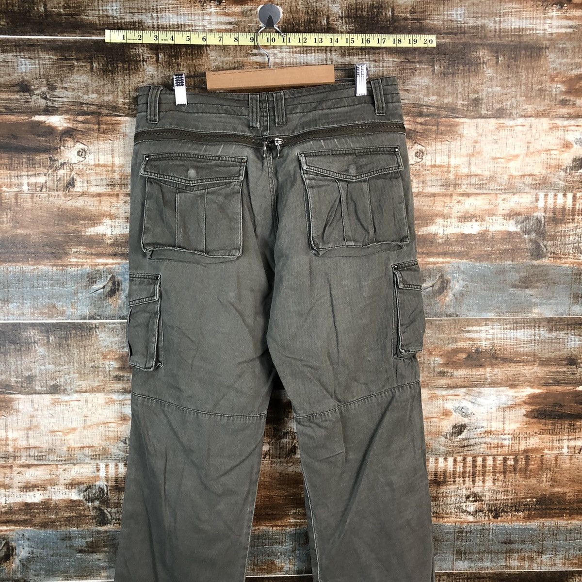 Japanese Brand Villand utility tactical Cargo Multipocket Pants #A2423 Size US 31 - 16 Thumbnail