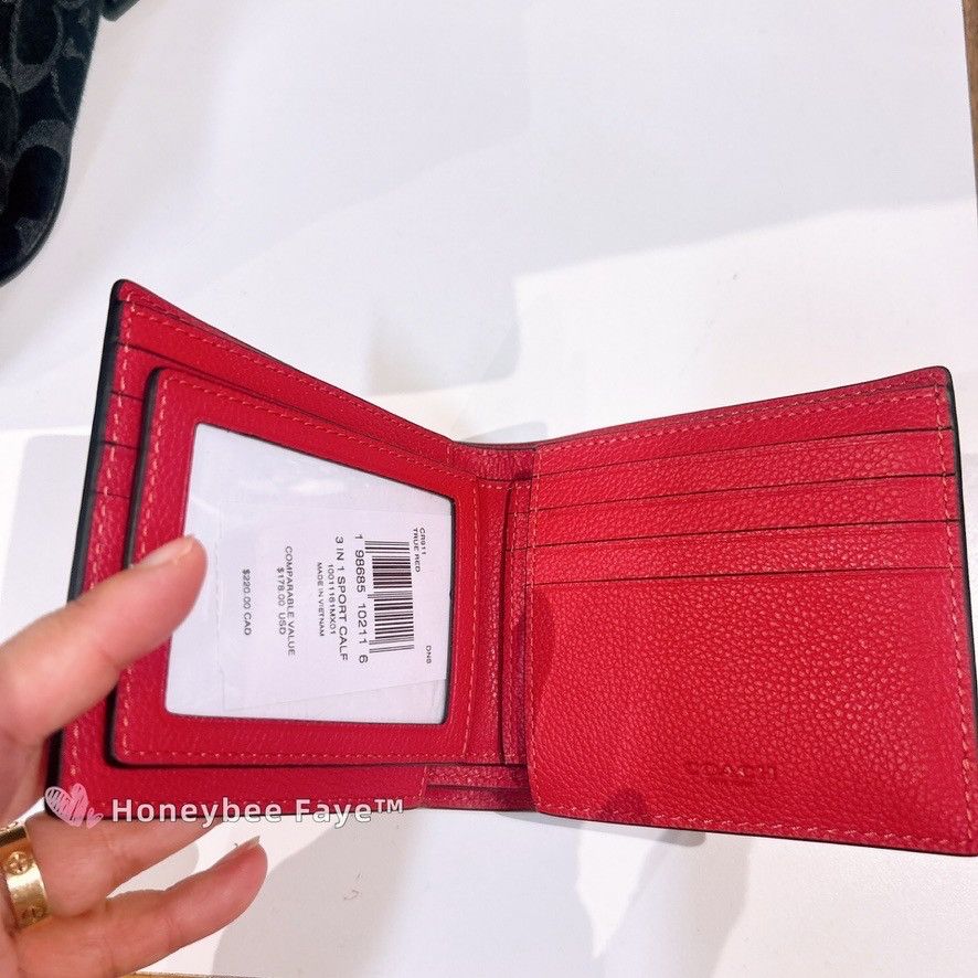 Coach 3-In-1 Wallet CR911 Size ONE SIZE - 5 Thumbnail