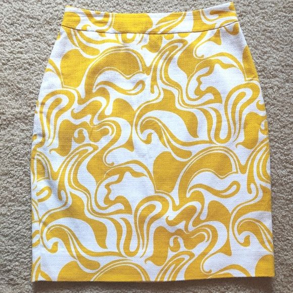 Kate Spade Kate Spade lemon curl pencil skirt 0 Size 26" / US 2 / IT 38 - 10 Thumbnail