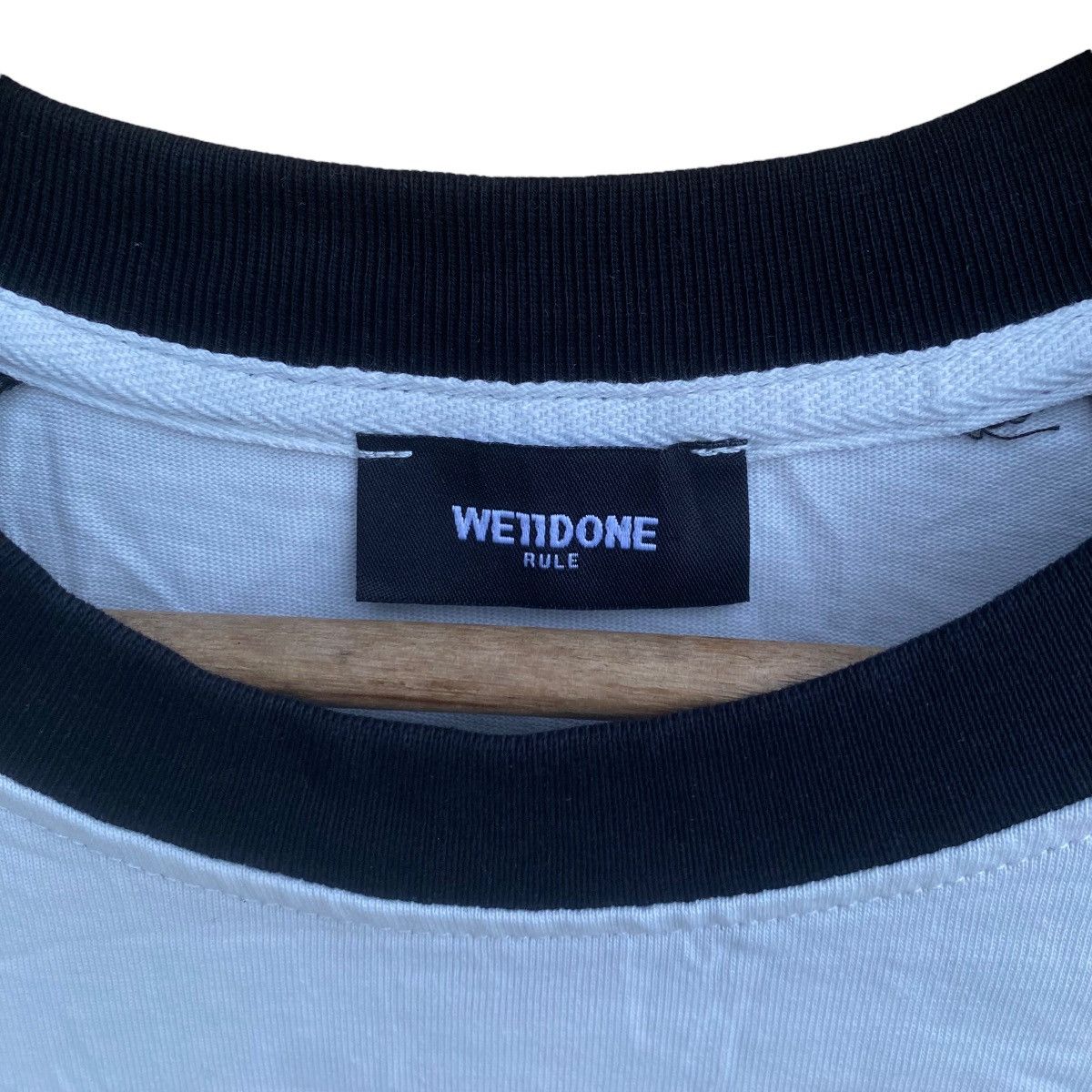 WE11DONE WE11DONE ‘Rule’ Teddy Bear Mirror Printed Longsleeve Shirt Size US L / EU 52-54 / 3 - 3 Thumbnail