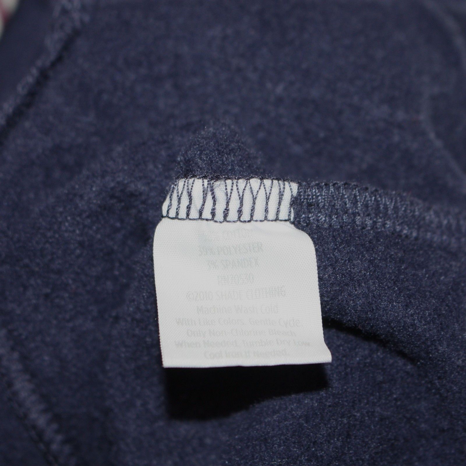 Other Shade Navy Blue Soft Hoodie Jacket with Striped Hood Size M / US 6-8 / IT 42-44 - 6 Thumbnail