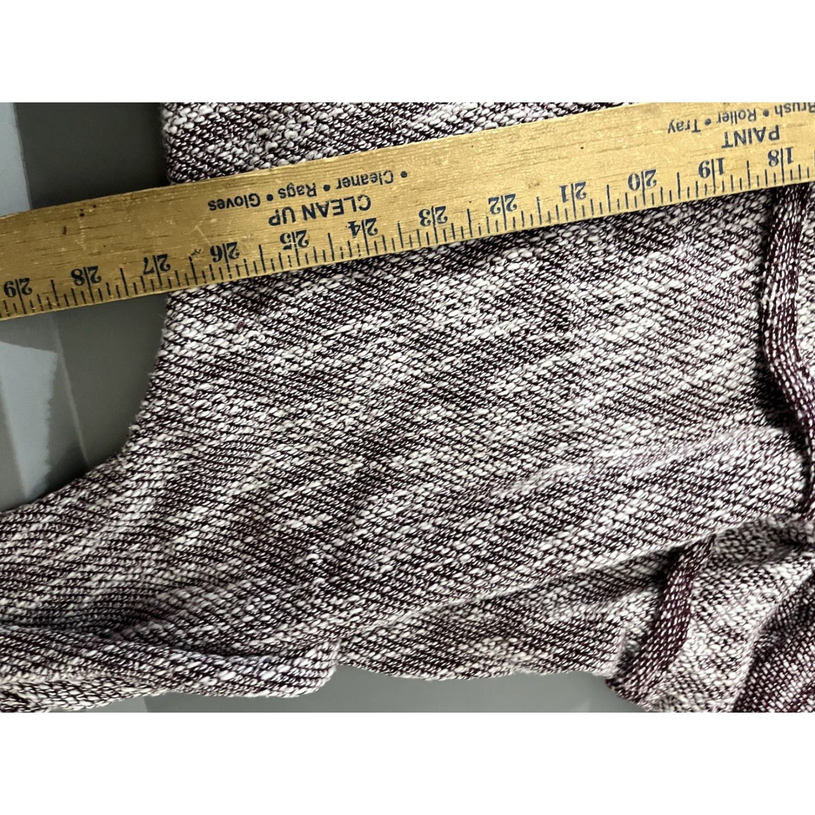 Calvin Klein CALVIN KLEIN Women's Performance Turtleneck Sweater Medium Maroon/ Burgundy Casual Activewear Size M Size M / US 6-8 / IT 42-44 - 5 Thumbnail