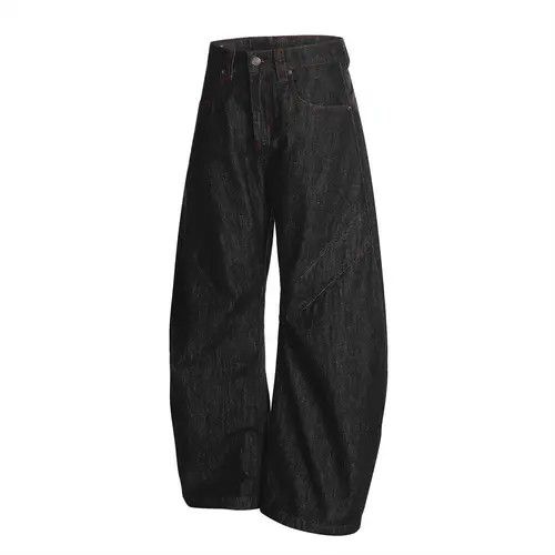 Japanese Brand × Jean Pants American high street men's loose scimitar jeans Size US 32 / EU 48 - 2 Thumbnail