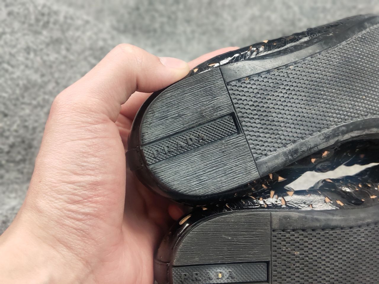 Prada Prada Vintage Patent Ballerina Ballet Flats scrunch Shoes Size US 9 / IT 39 - 8 Thumbnail