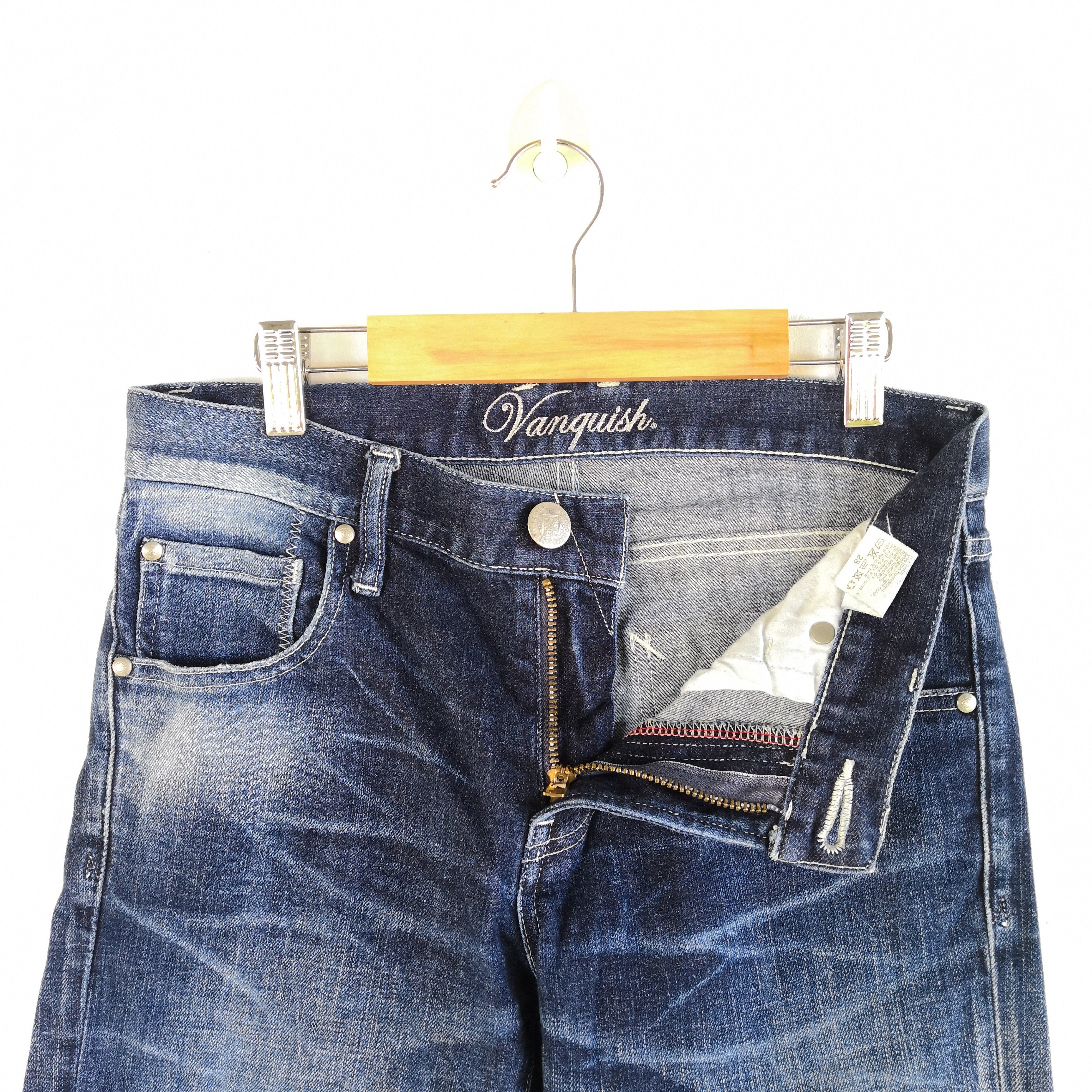 Vanquish Vintage Vanquish Jeans Japanese Distressed Denim Pants Size 26" / US 2 / IT 38 - 6 Thumbnail