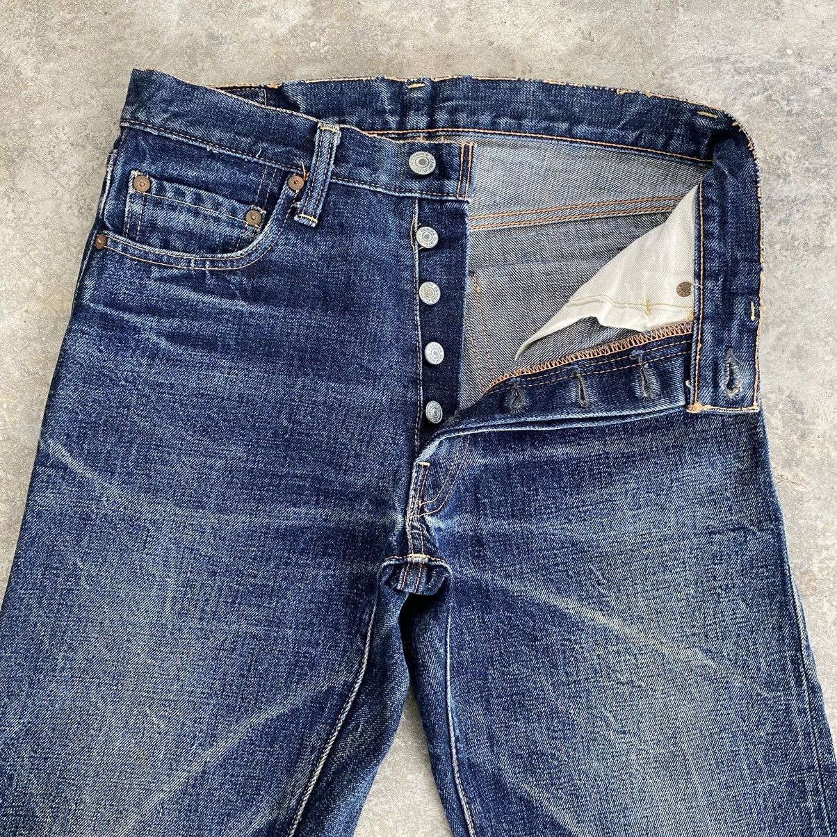 Denime Vintage 90’s Denime Japan Faded Blue Selvedge Jeans Size US 28 / EU 44 - 8 Thumbnail