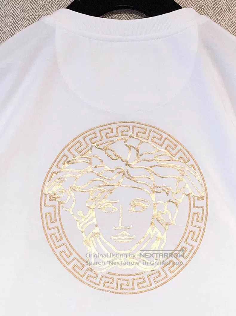 Fendi Fendi FENDACE gold thread embroidered T-shirt, XXS size Size XXS / US 00 / IT 34 - 6 Thumbnail