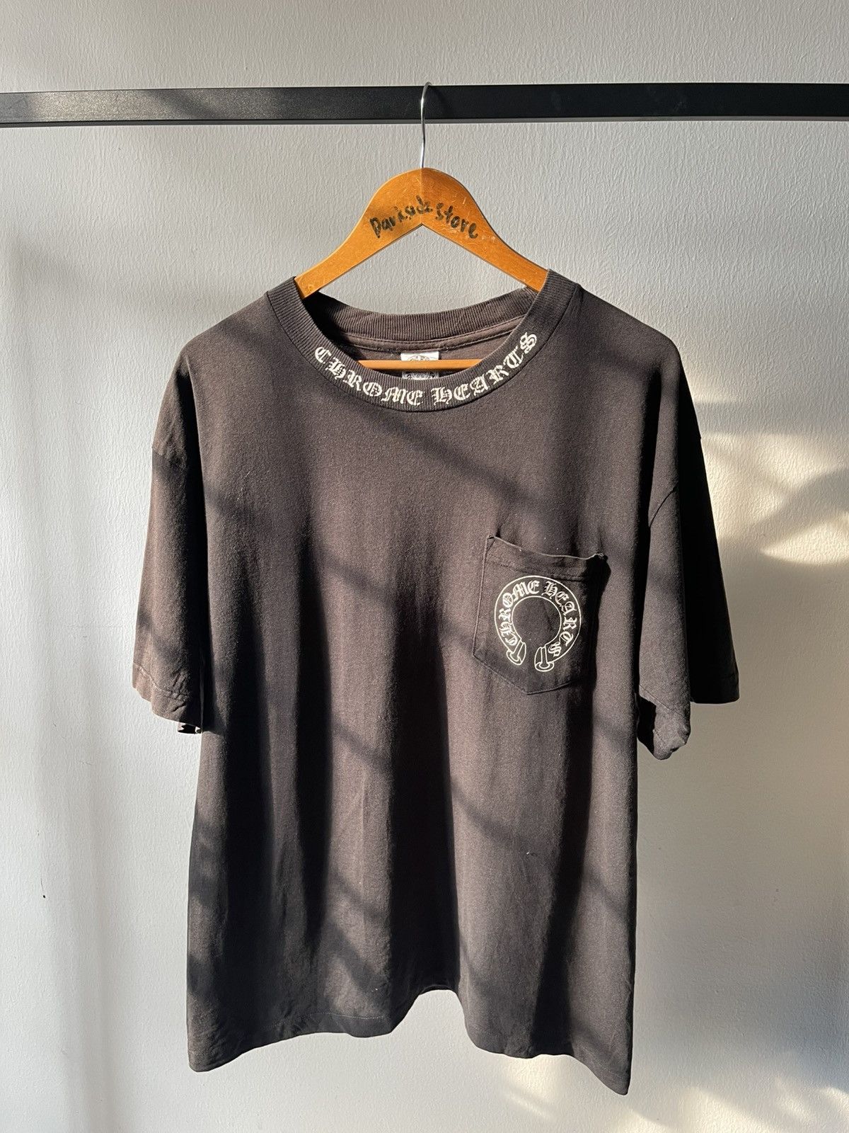 Chrome Hearts 90's Single Stitch Scroll Logo T-Shirt | Grailed
