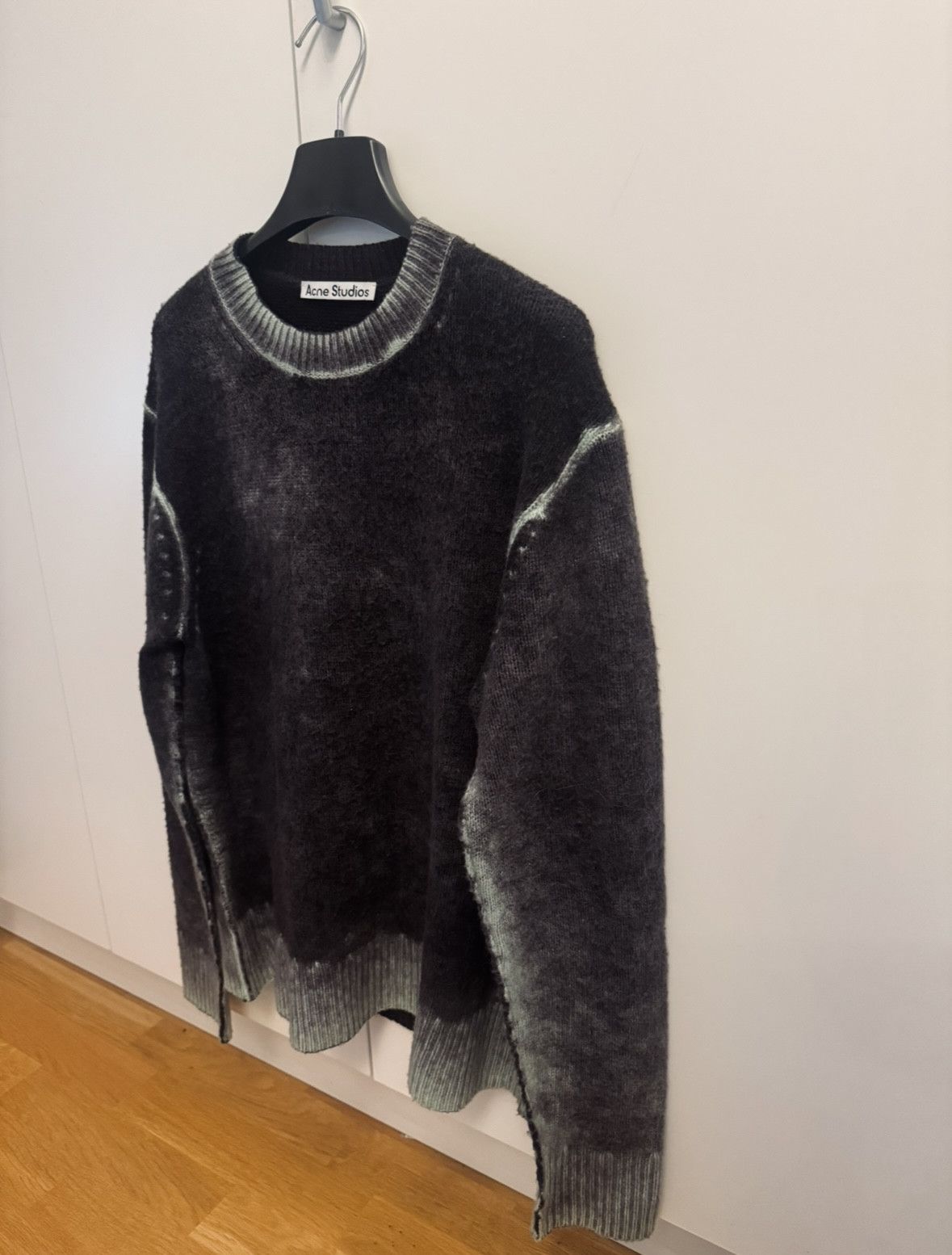 Acne Studios Acne Studios mint sun acid washed sweater Size US M / EU 48-50 / 2 - 2 Thumbnail