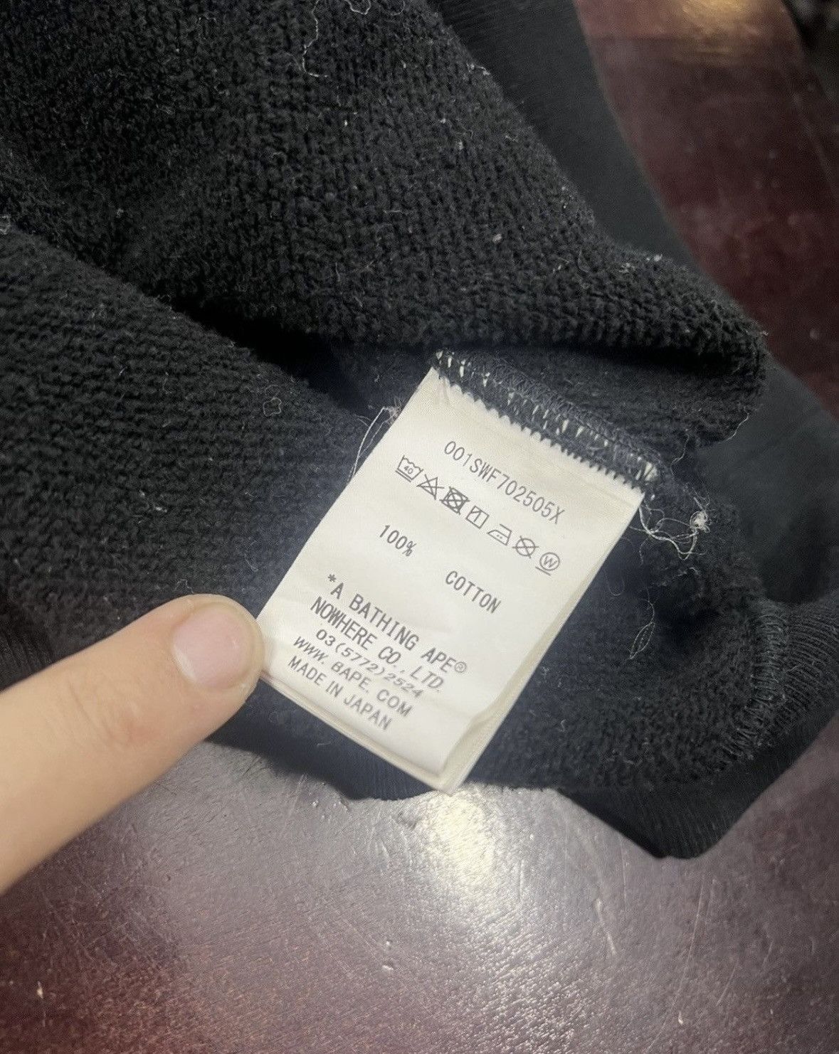 Bape Bape purple crew neck Size ONE SIZE - 5 Thumbnail