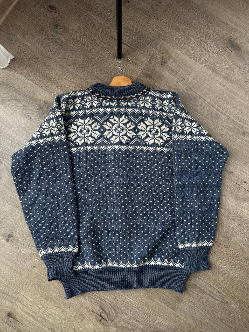 Dale Of Norway × Vintage Dale of Norway Cardigan Wool Nordic Snowflake Knit Sweater Size US M / EU 48-50 / 2 - 12 Thumbnail