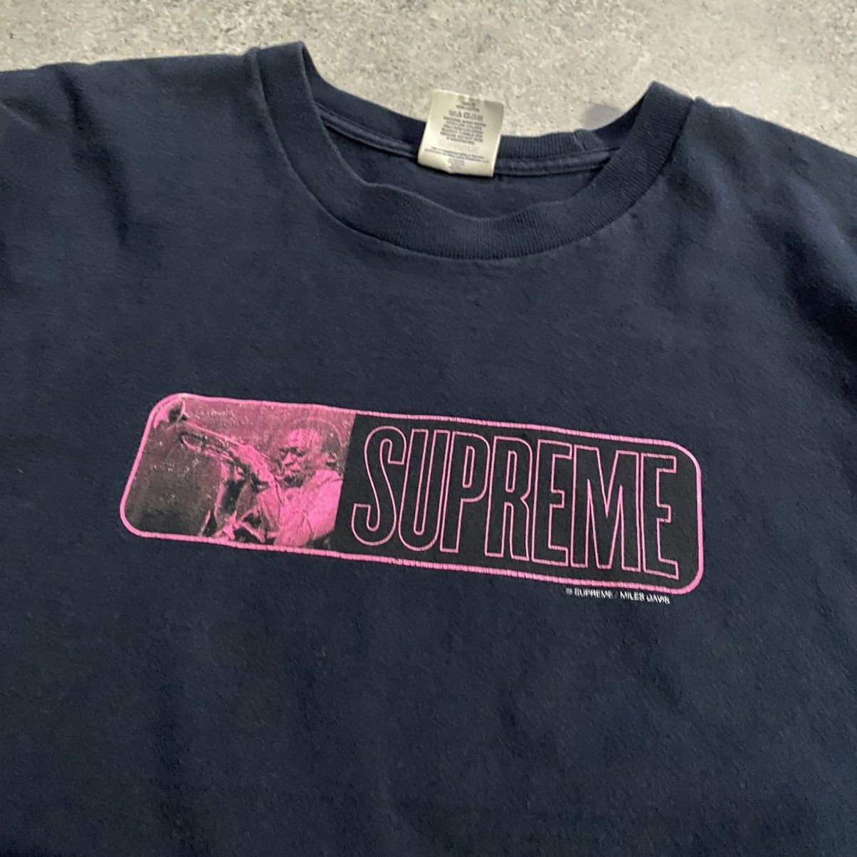 Supreme Supreme t shirt Navy Size US M / EU 48-50 / 2 - 3 Thumbnail