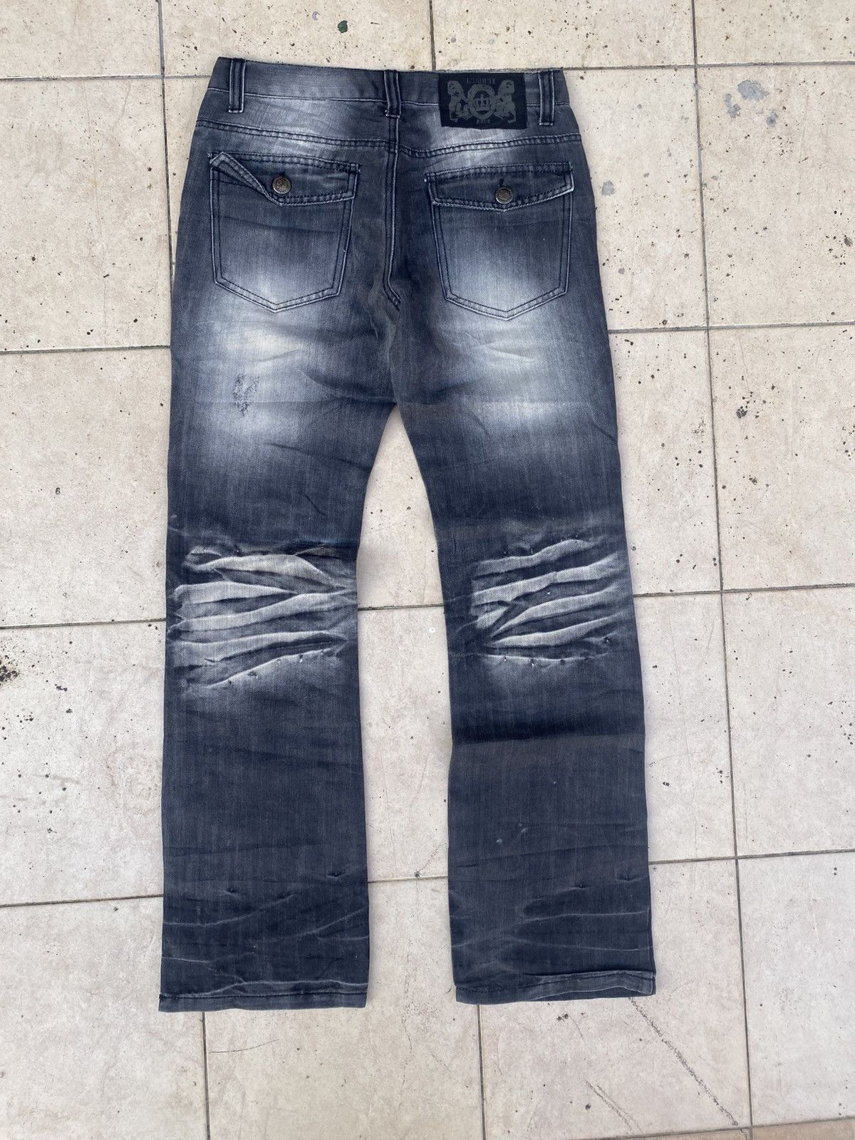 LOWBOX Lowbox Clawmark Flare Jeans Size US 31 - 3 Thumbnail